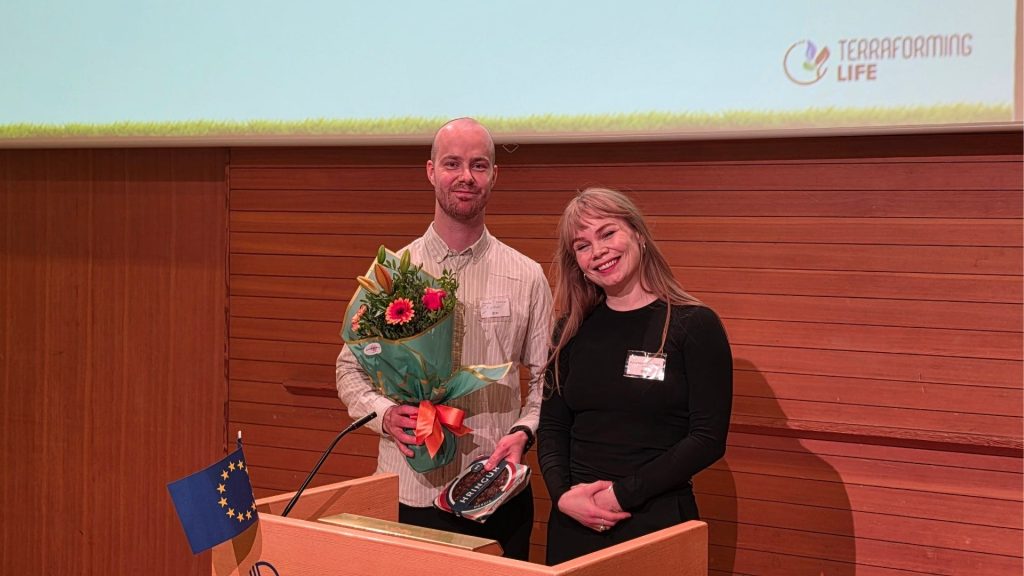 Terraforming LIFE presented at the LIFE Programme annual meeting in Iceland